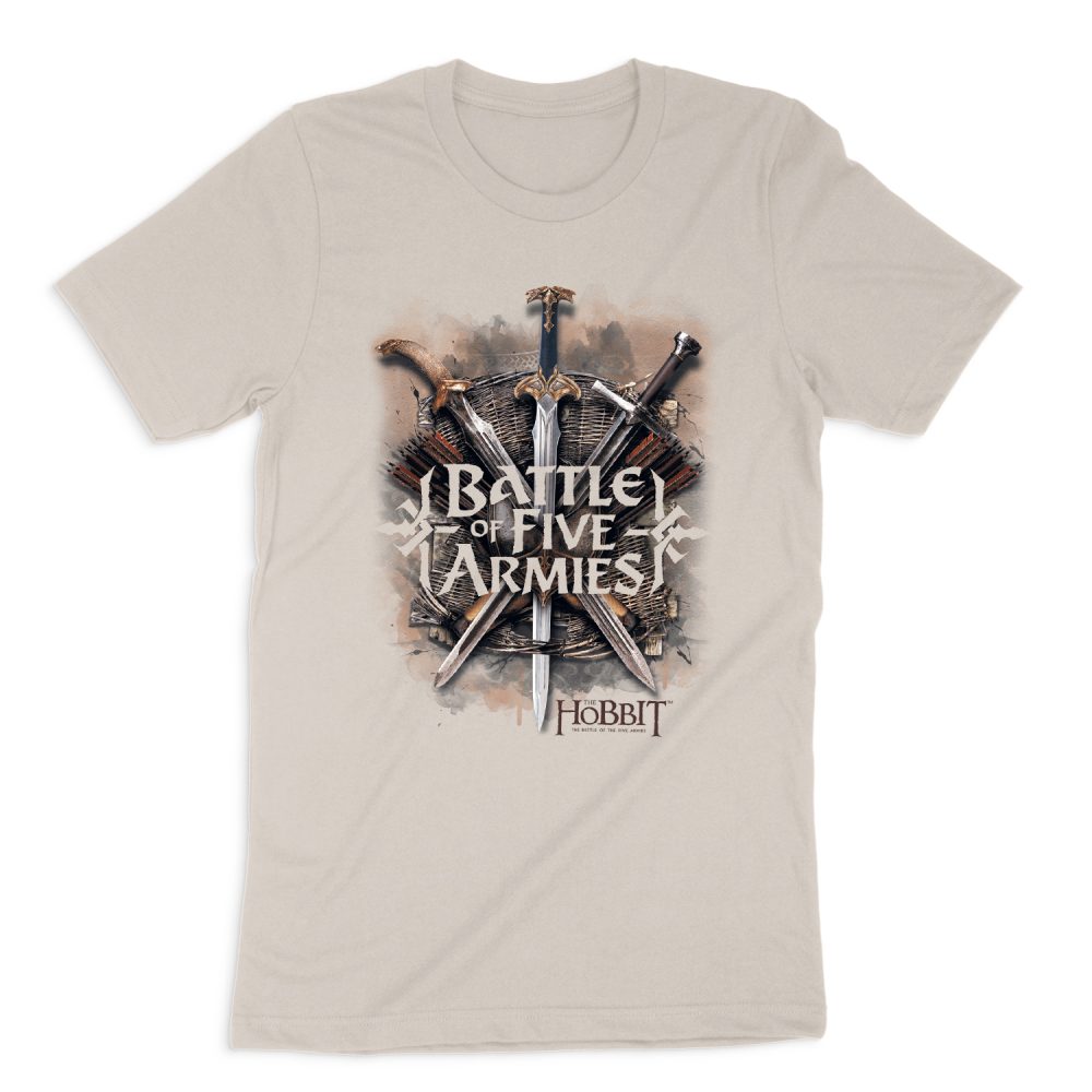 THE HOBBIT BATTLE OF ARMIES SHORT SLEEVE T-SHIRT