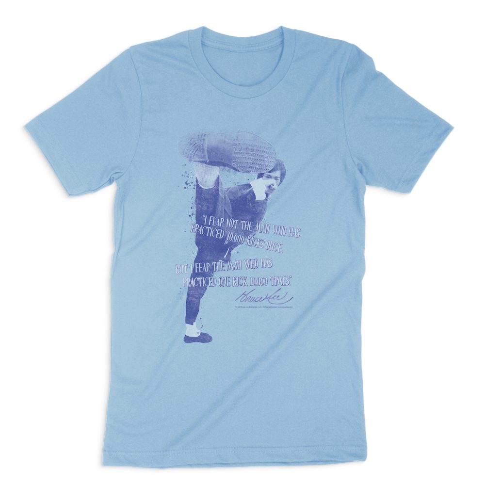 BRUCE LEE 10,000 KICKS SHORT SLEEVE T-SHIRT
