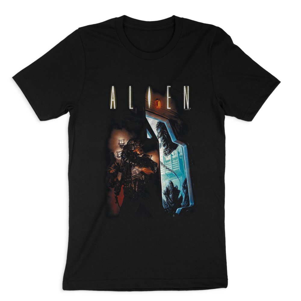 ALIEN AROUND THE CORNER SHORT SLEEVE T-SHIRT