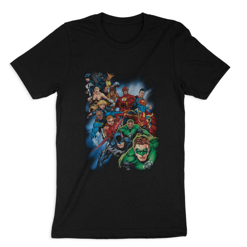 JUSTICE LEAGUE HEROES UNITE SHORT SLEEVE T-SHIRT