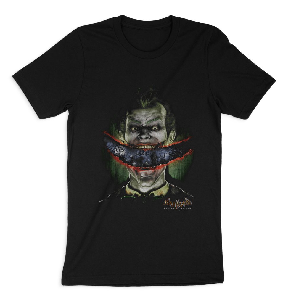 BATMAN - ARKHAM CRAZY LIPS SHORT SLEEVE T-SHIRT