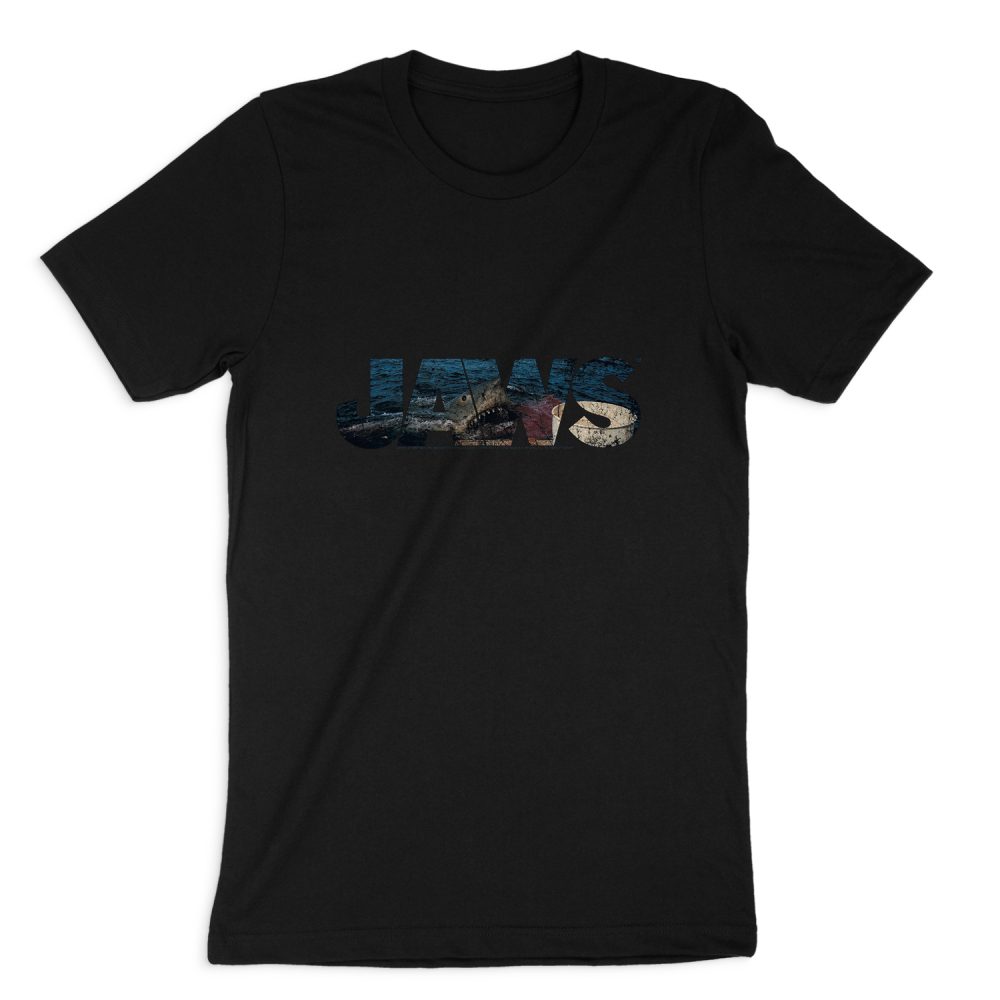 JAWS LOGO CUTOUT SHORT SLEEVE T-SHIRT