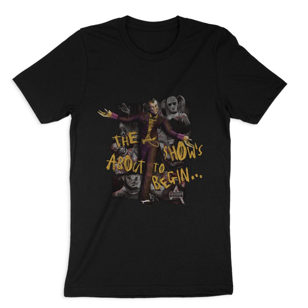 BATMAN - ARKHAM ABOUT TO BEGIN SHORT SLEEVE T-SHIRT