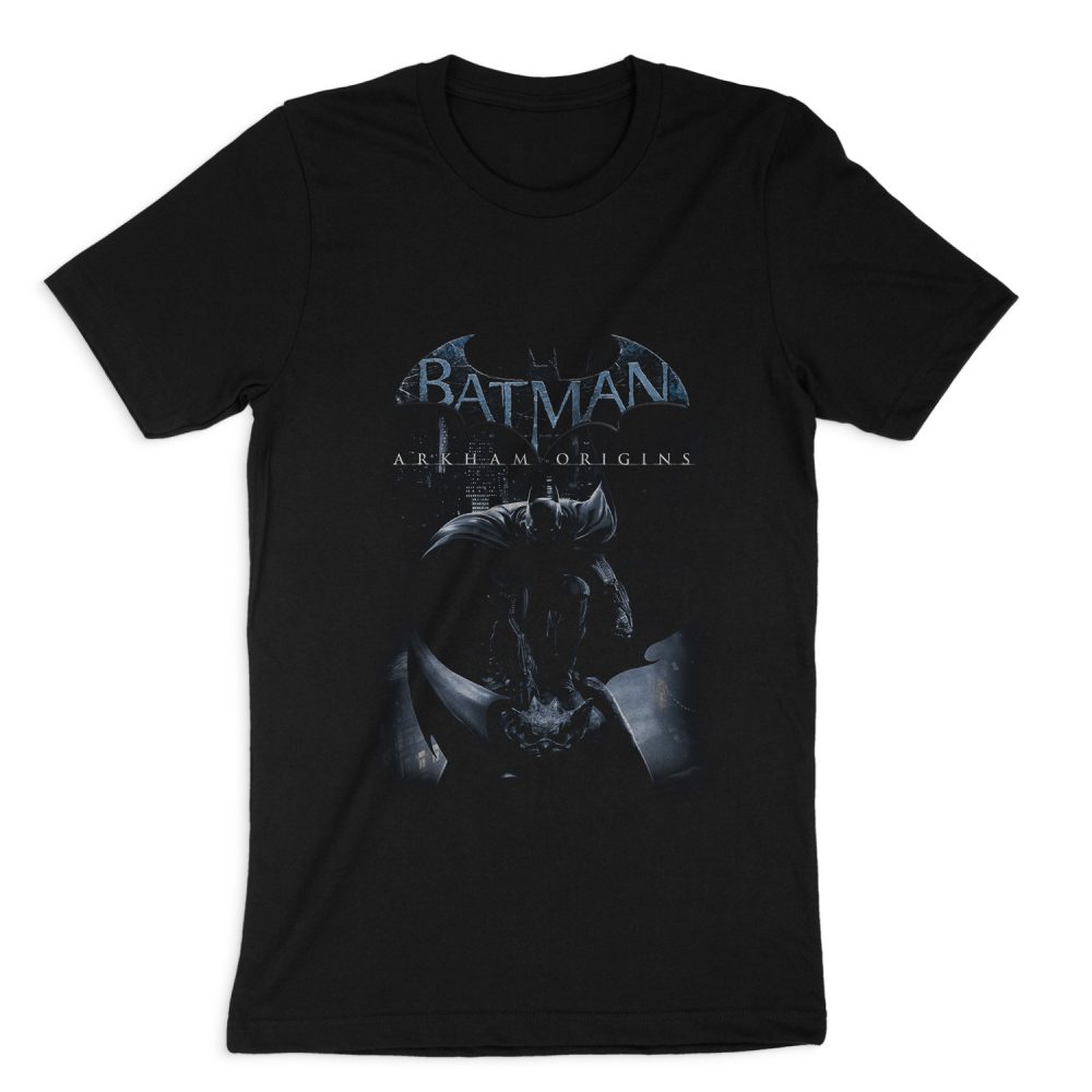 BATMAN - ARKHAM PERCHED CAT SHORT SLEEVE T-SHIRT