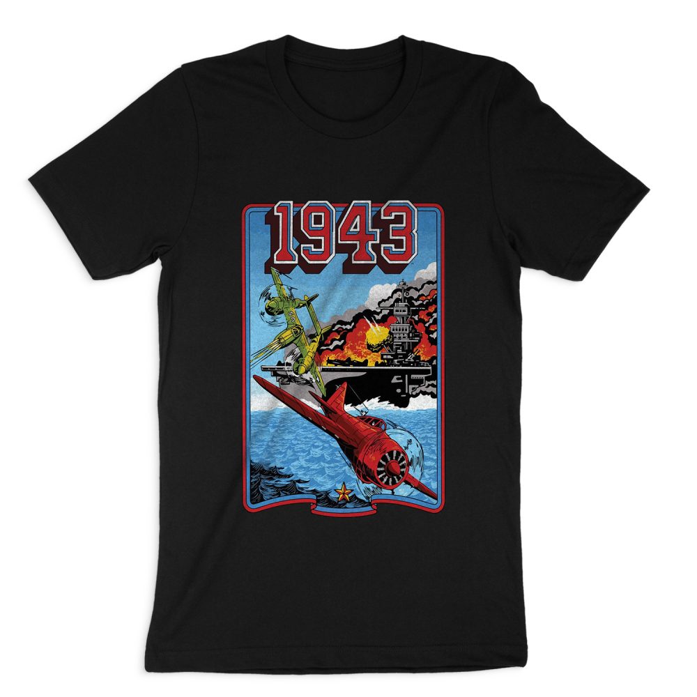 FLY WAR 1943 SHORT SLEEVE T-SHIRT