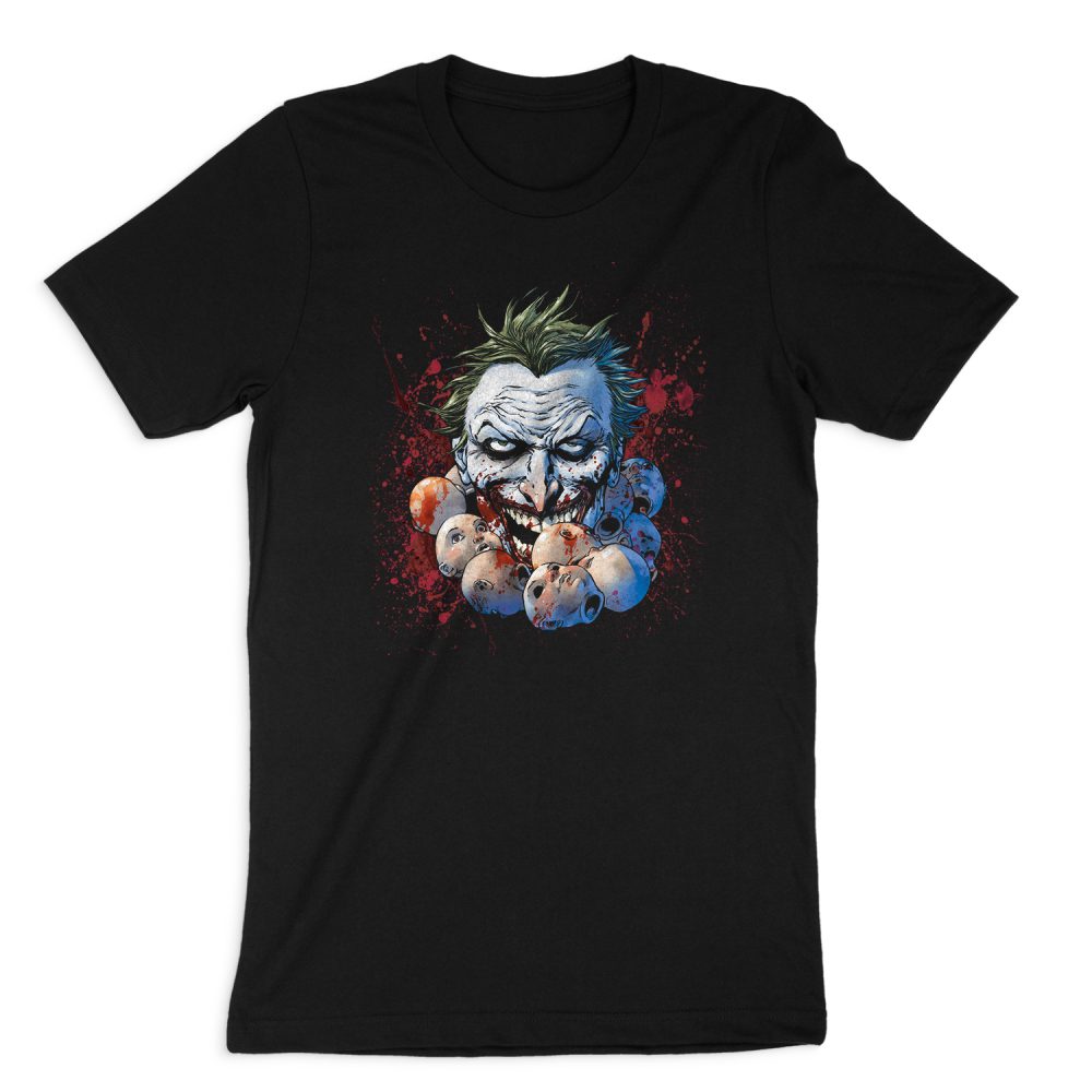 THE JOKER - DOLL HEADS SHORT SLEEVE T-SHIRT