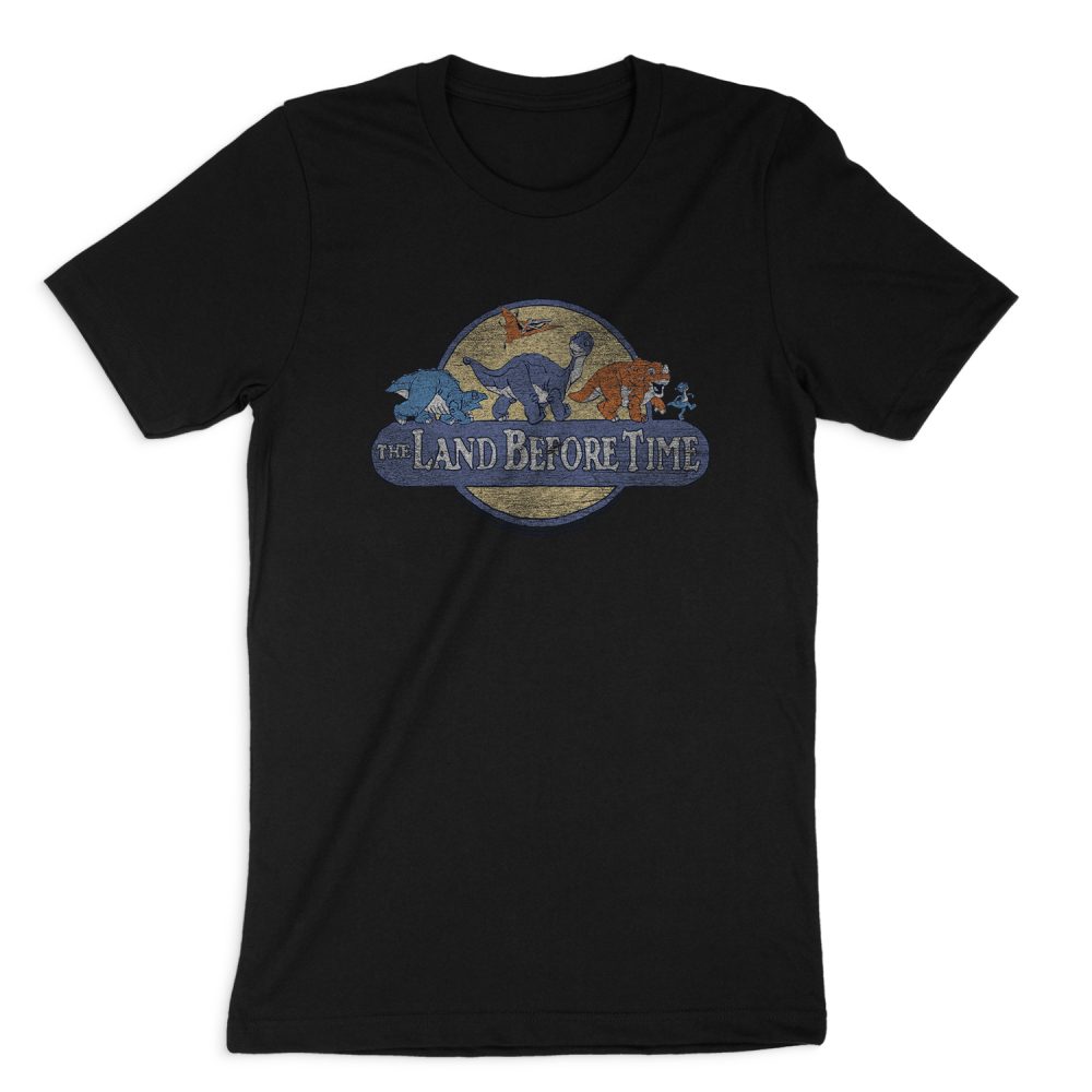 LAND BEFORE TIME RETRO LOGO SHORT SLEEVE T-SHIRT
