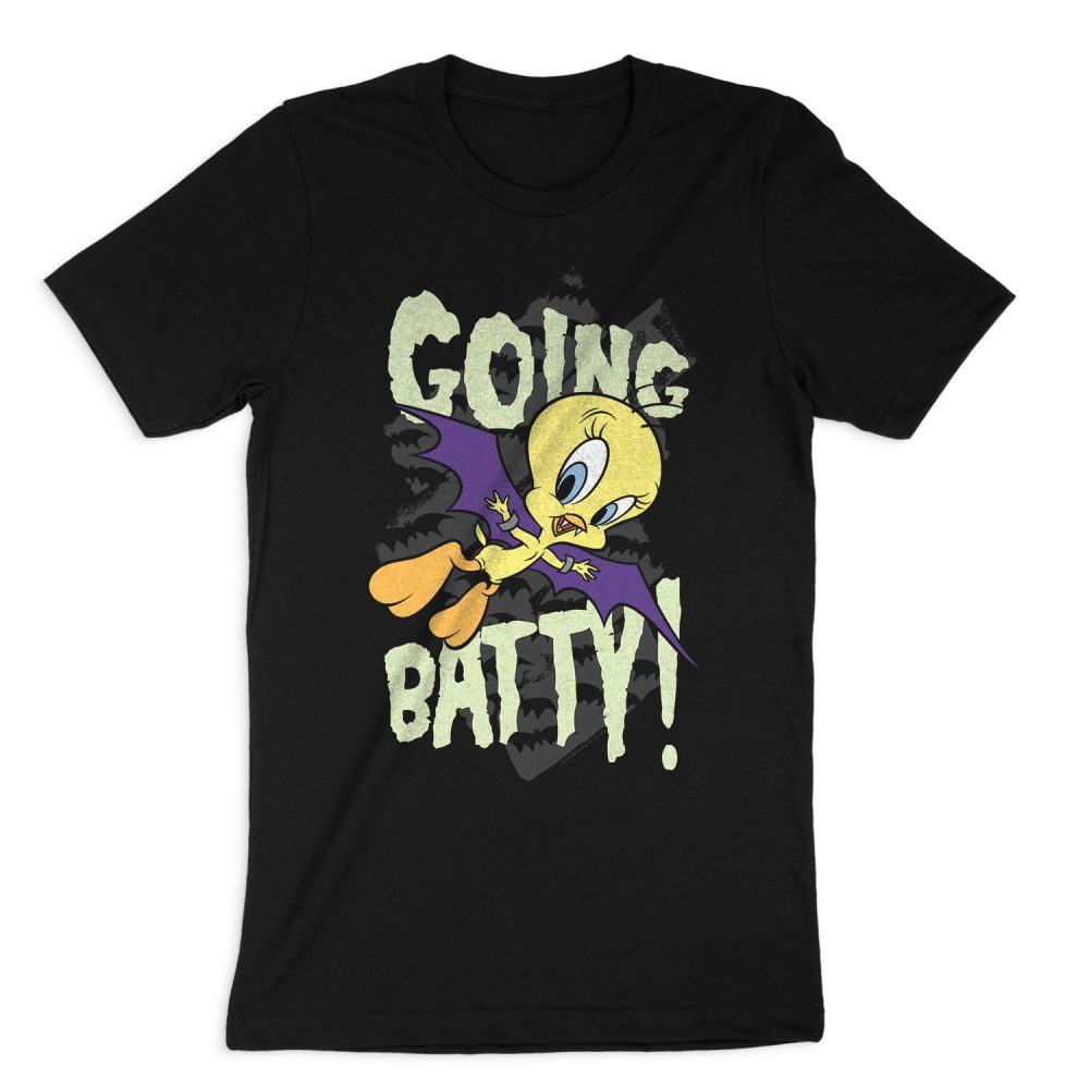 LOONEY TUNES GOING BATTY SHORT SLEEVE T-SHIRT