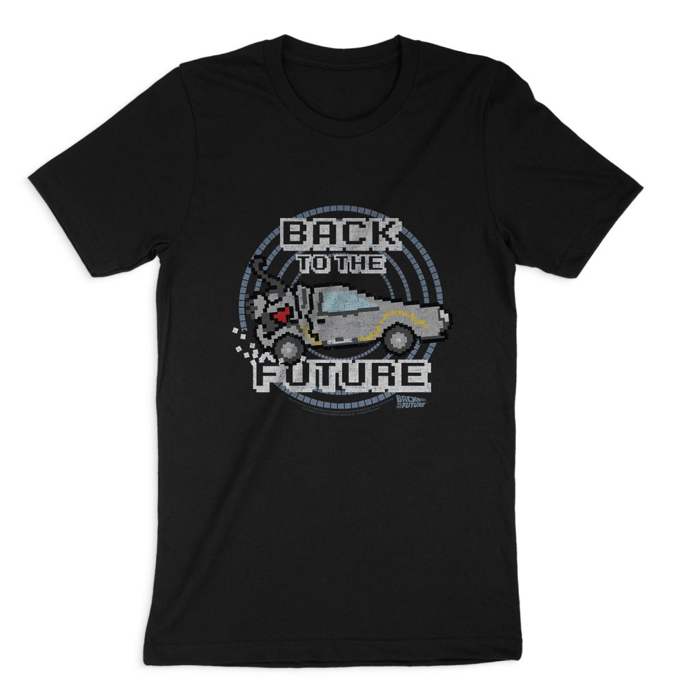 BACK TO THE FUTURE 8 BIT FUTURE SHORT SLEEVE T-SHIRT
