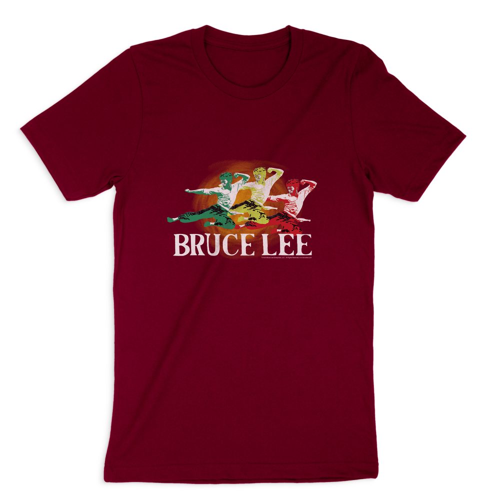 BRUCE LEE TRI COLOR SHORT SLEEVE T-SHIRT
