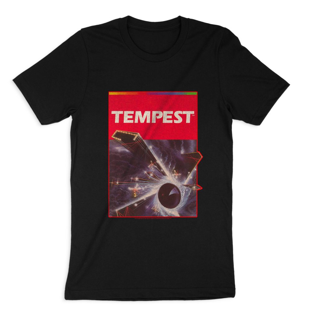 ATARI TEMPEST BOX ART SHORT SLEEVE T-SHIRT