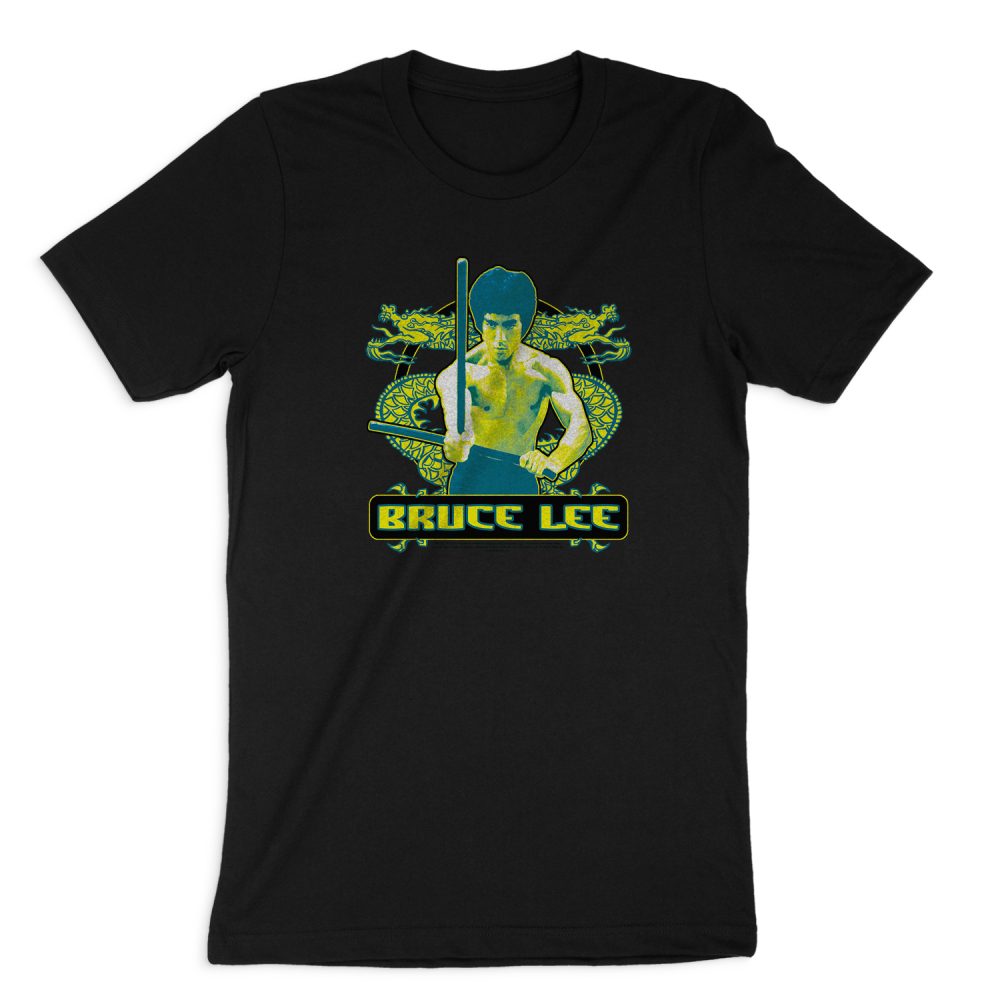 BRUCE LEE DOUBLE DRAGONS SHORT SLEEVE T-SHIRT