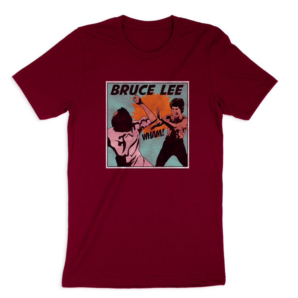 BRUCE LEE COMIC PANEL SHORT SLEEVE T-SHIRT