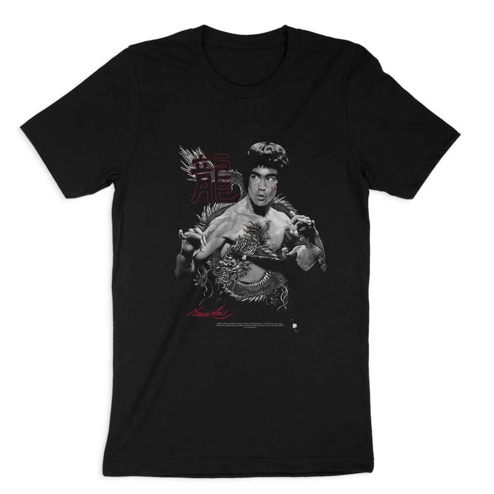 BRUCE LEE THE DRAGON SHORT SLEEVE T-SHIRT