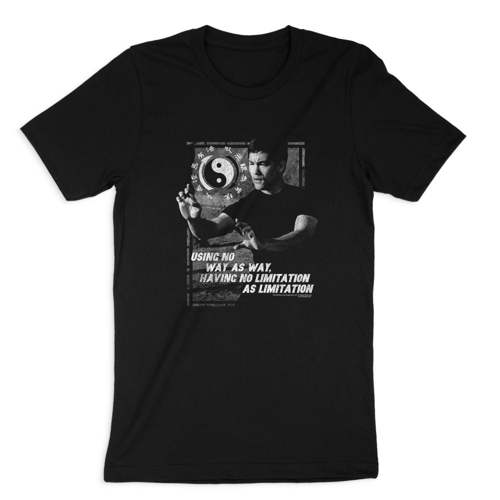 BRUCE LEE NO WAY AS A WAY SHORT SLEEVE T-SHIRT
