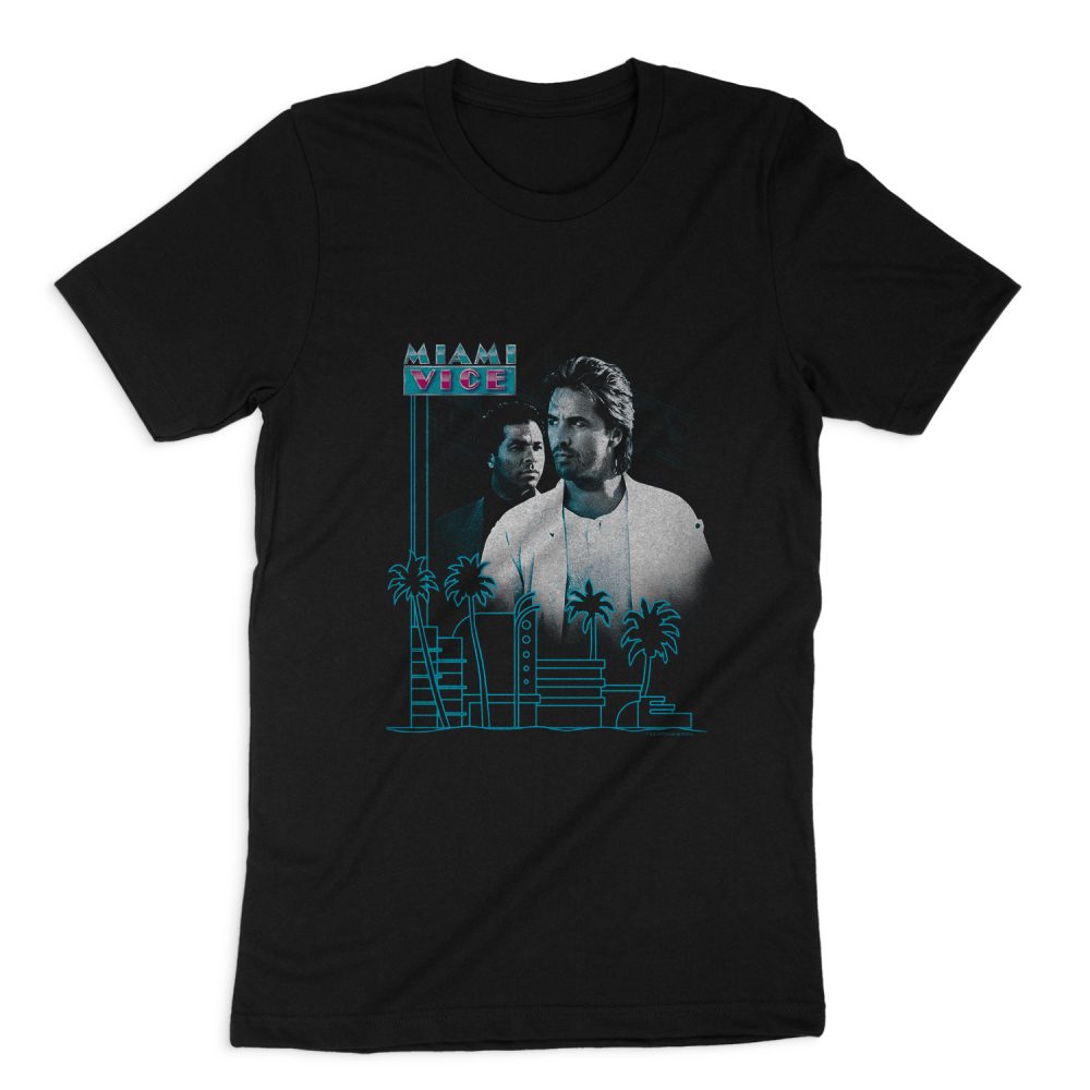 MIAMI VICE LOOKING OUT SHORT SLEEVE T-SHIRT