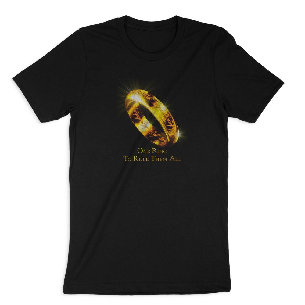 LORD OF THE RINGS ONE RING SHORT SLEEVE T-SHIRT