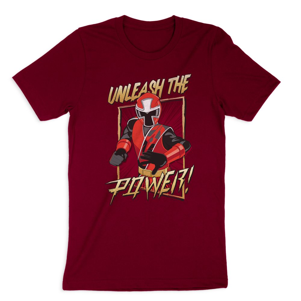 POWER RANGERS UNLEASH SHORT SLEEVE T-SHIRT