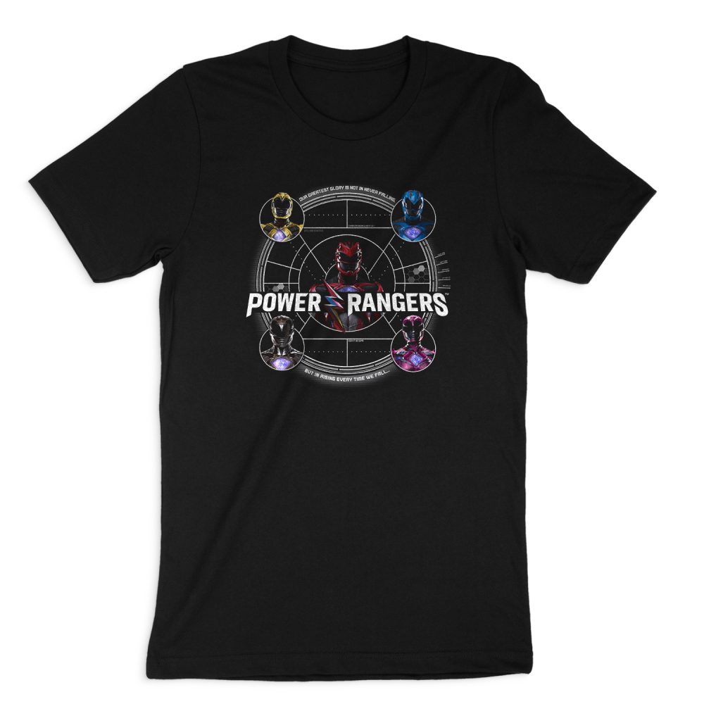 POWER RANGERS GREATEST GLORY SHORT SLEEVE T-SHIRT