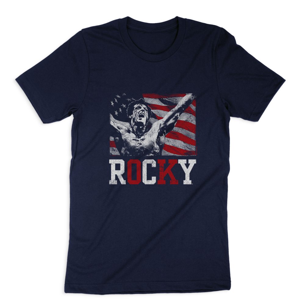 ROCKY FLAG CHAMPION SHORT SLEEVE T-SHIRT