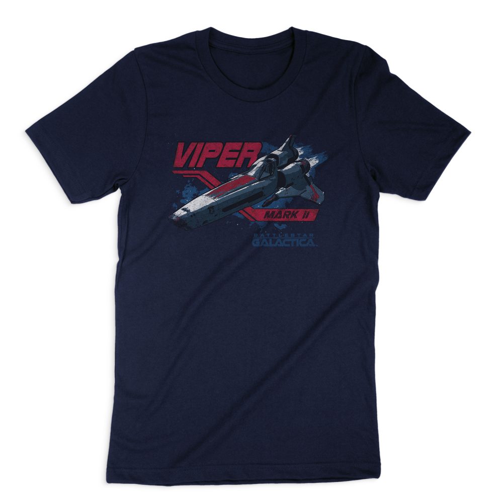 BATTLESTAR GALACTICA VIPER MARK II SHORT SLEEVE T-SHIRT