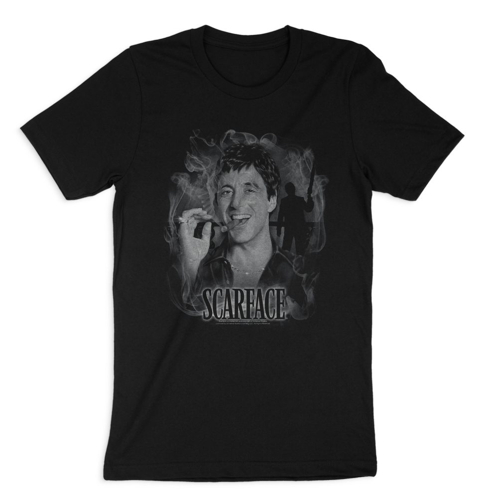 SCARFACE SMOKEY SCAR SHORT SLEEVE T-SHIRT