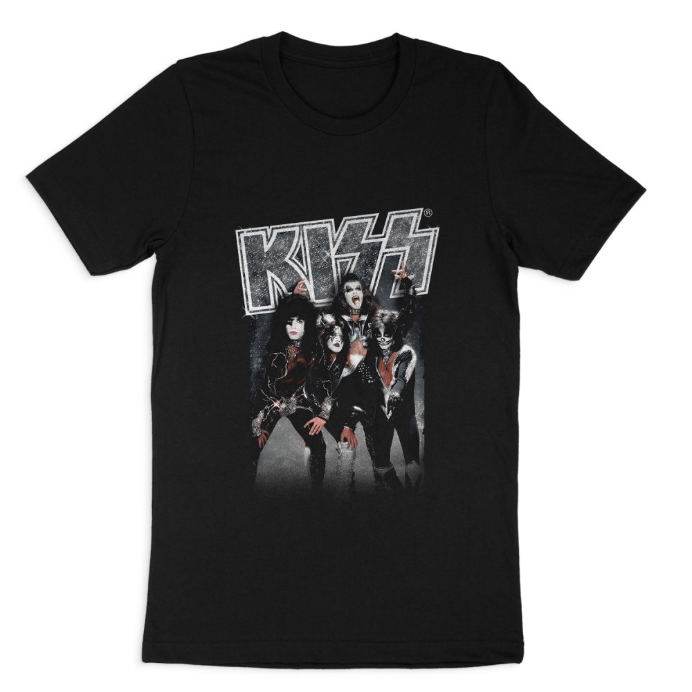 KISS SHINE SHORT SLEEVE T-SHIRT