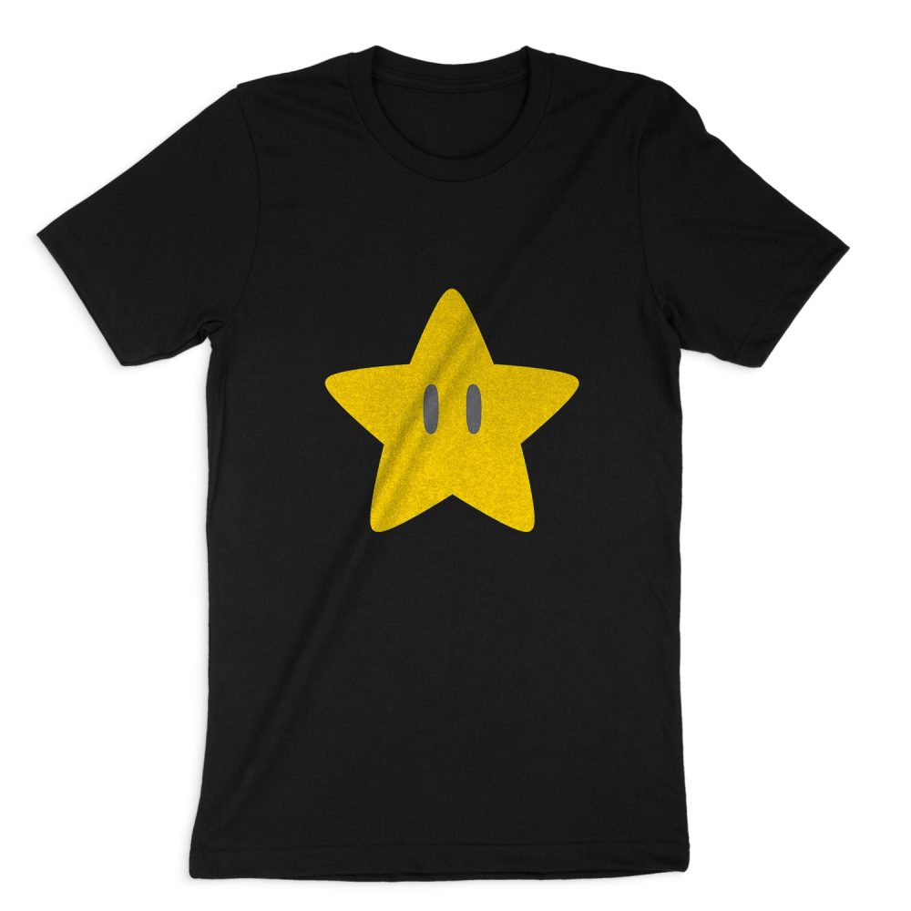 SUPER MARIO STAR SHORT SLEEVE T-SHIRT