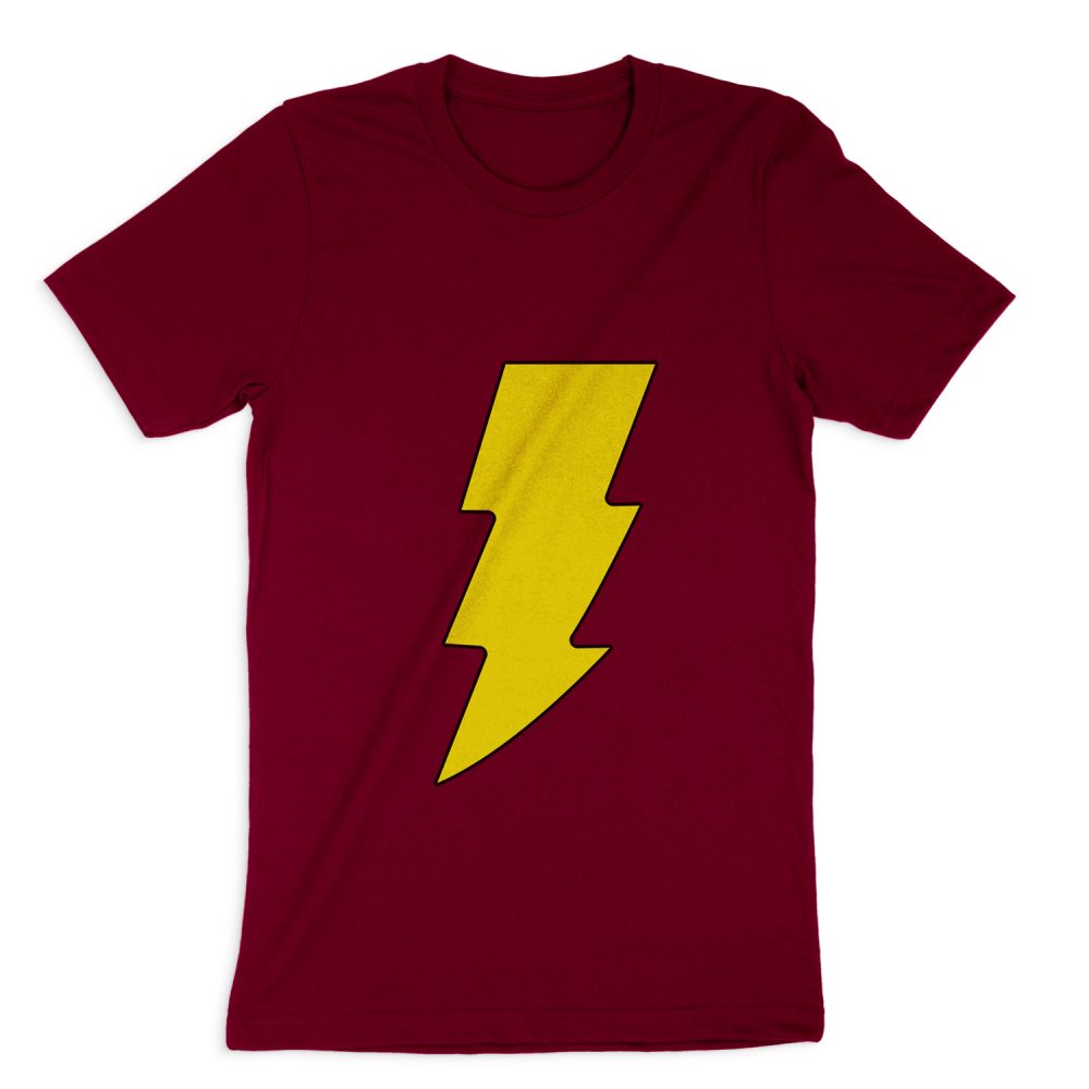 DC COMICS SHAZAM LOGO SHORT SLEEVE T-SHIRT