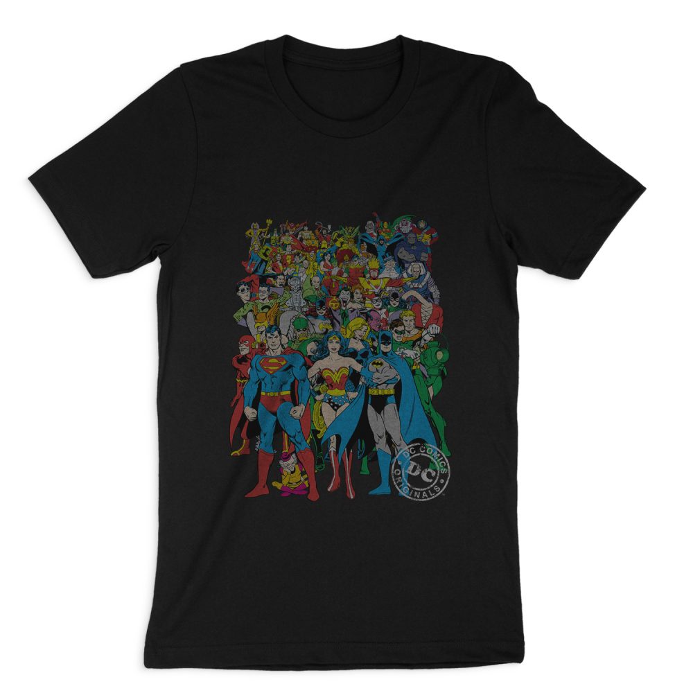 DC COMICS ORIGINAL UNIVERSE SHORT SLEEVE T-SHIRT