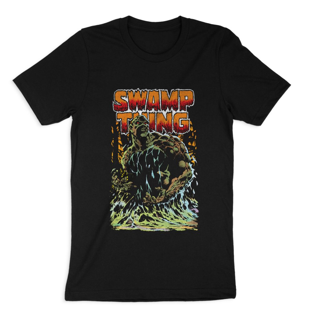 JUSTICE LEAGUE SWAMP THING SHORT SLEEVE T-SHIRT