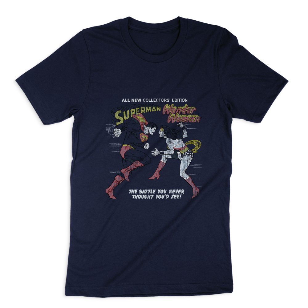 JUSTICE LEAGUE THE BATTLE SHORT SLEEVE T-SHIRT