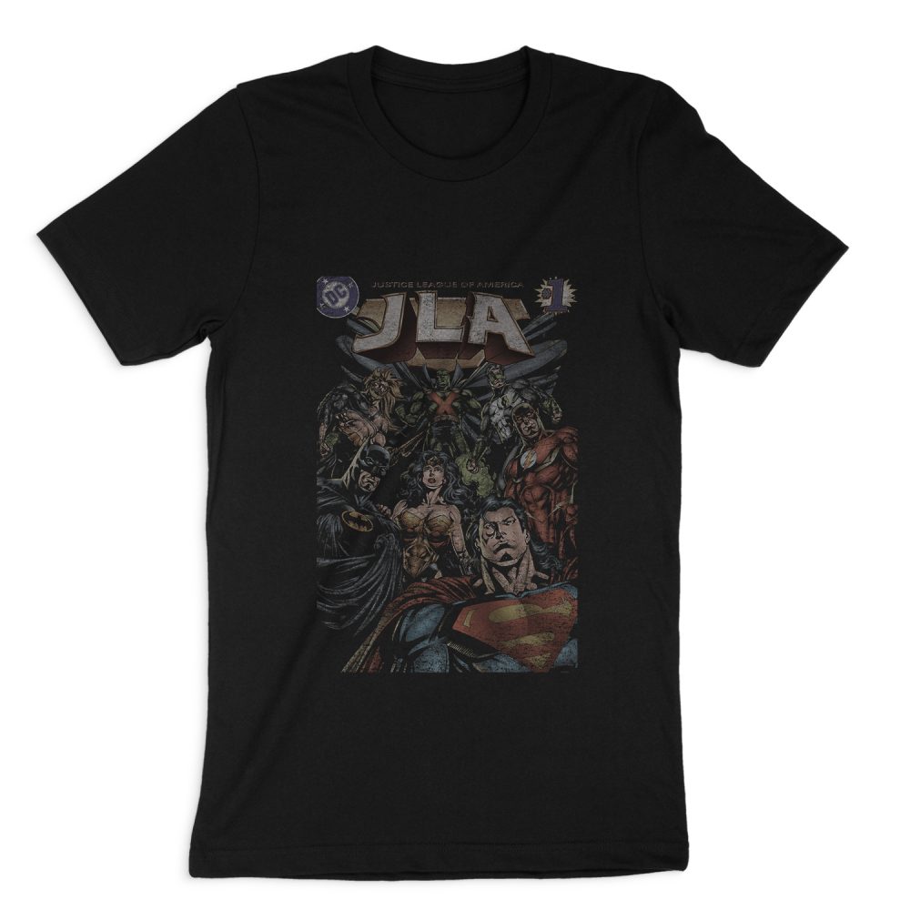 JUSTICE LEAGUE #1 COVER SHORT SLEEVE T-SHIRT
