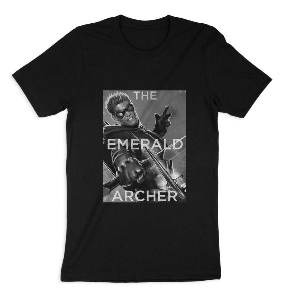 TRIGGER BLACK & WHITE SHORT SLEEVE T-SHIRT