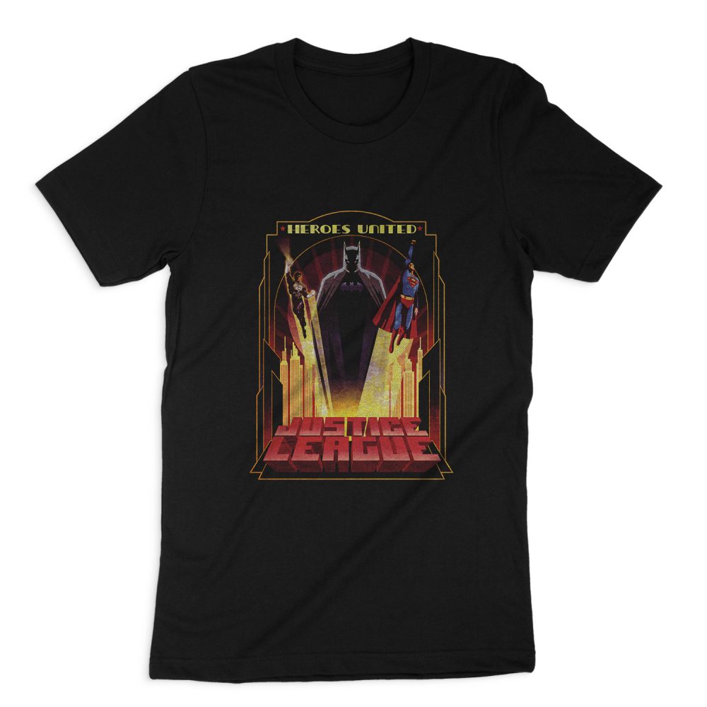 JUSTICE LEAGUE HEROES UNITED SHORT SLEEVE T-SHIRT