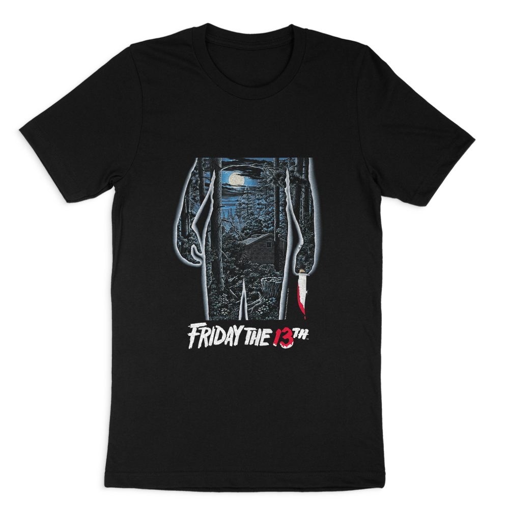 FRIDAY THE 13TH POSTER SHORT SLEEVE T-SHIRT
