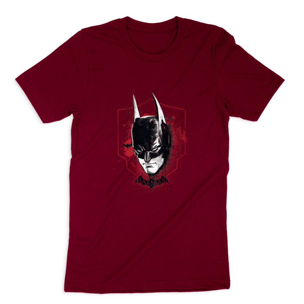 BATMAN - ARKHAM AK HEAD SHORT SLEEVE T-SHIRT