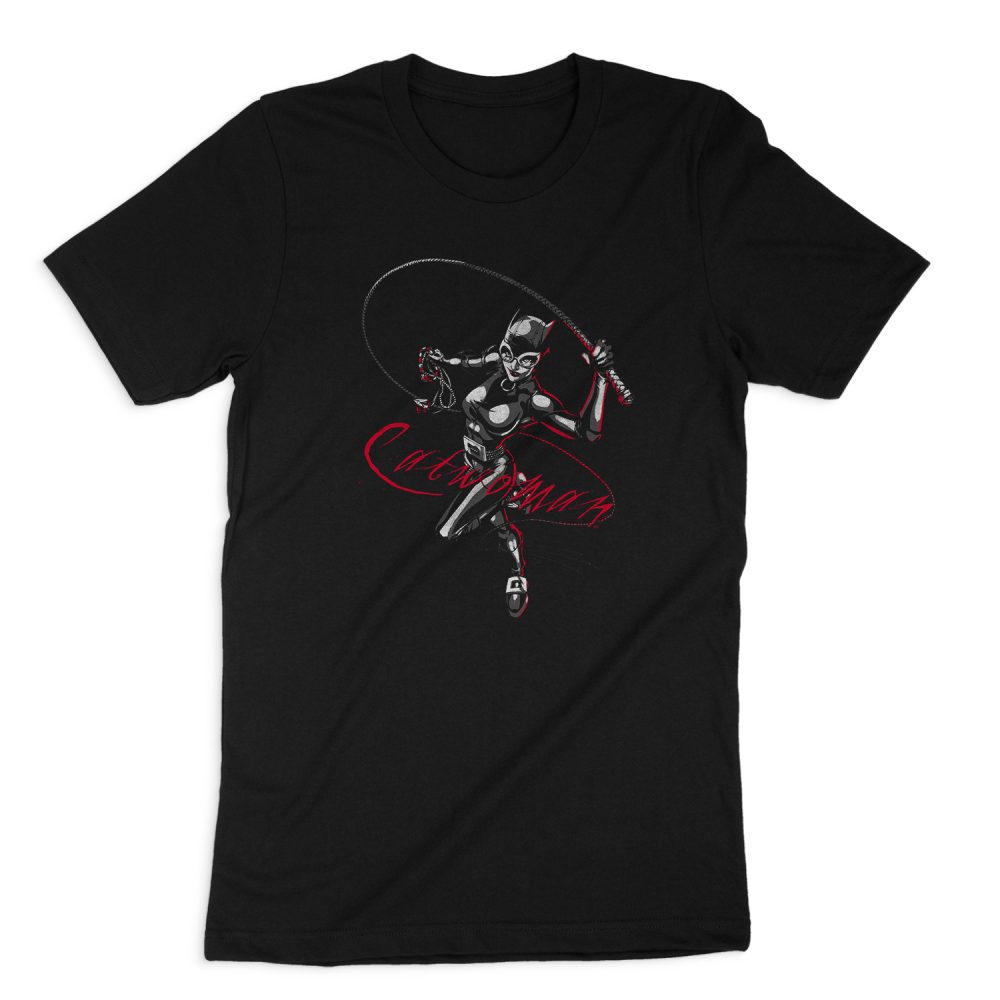 CATWOMAN - KITTEN WITH A WHIP SHORT SLEEVE T-SHIRT
