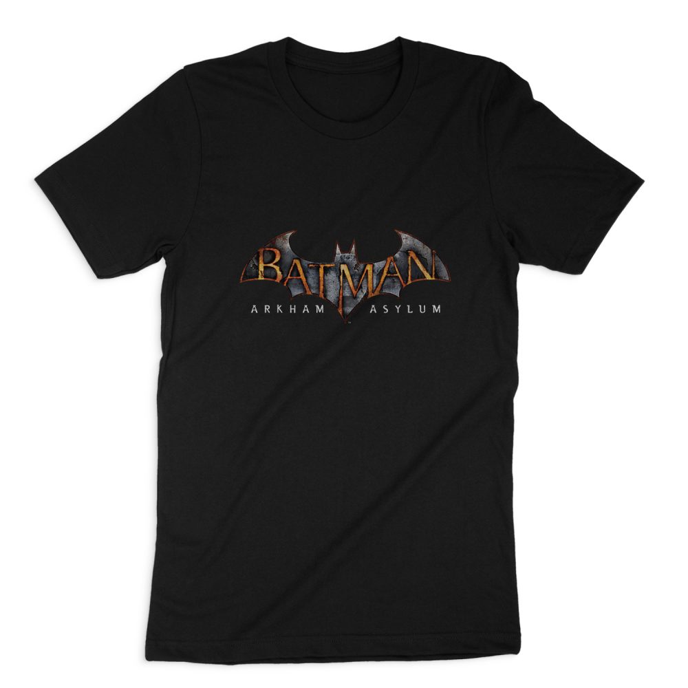 BATMAN - ARKHAM ARKHAM ASYLUM LOGO SHORT SLEEVE T-SHIRT