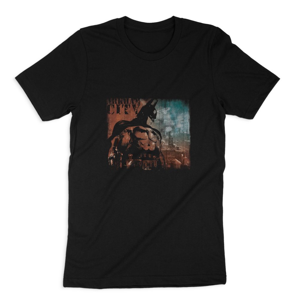 BATMAN - ARKHAM CITY KNOCKOUT SHORT SLEEVE T-SHIRT