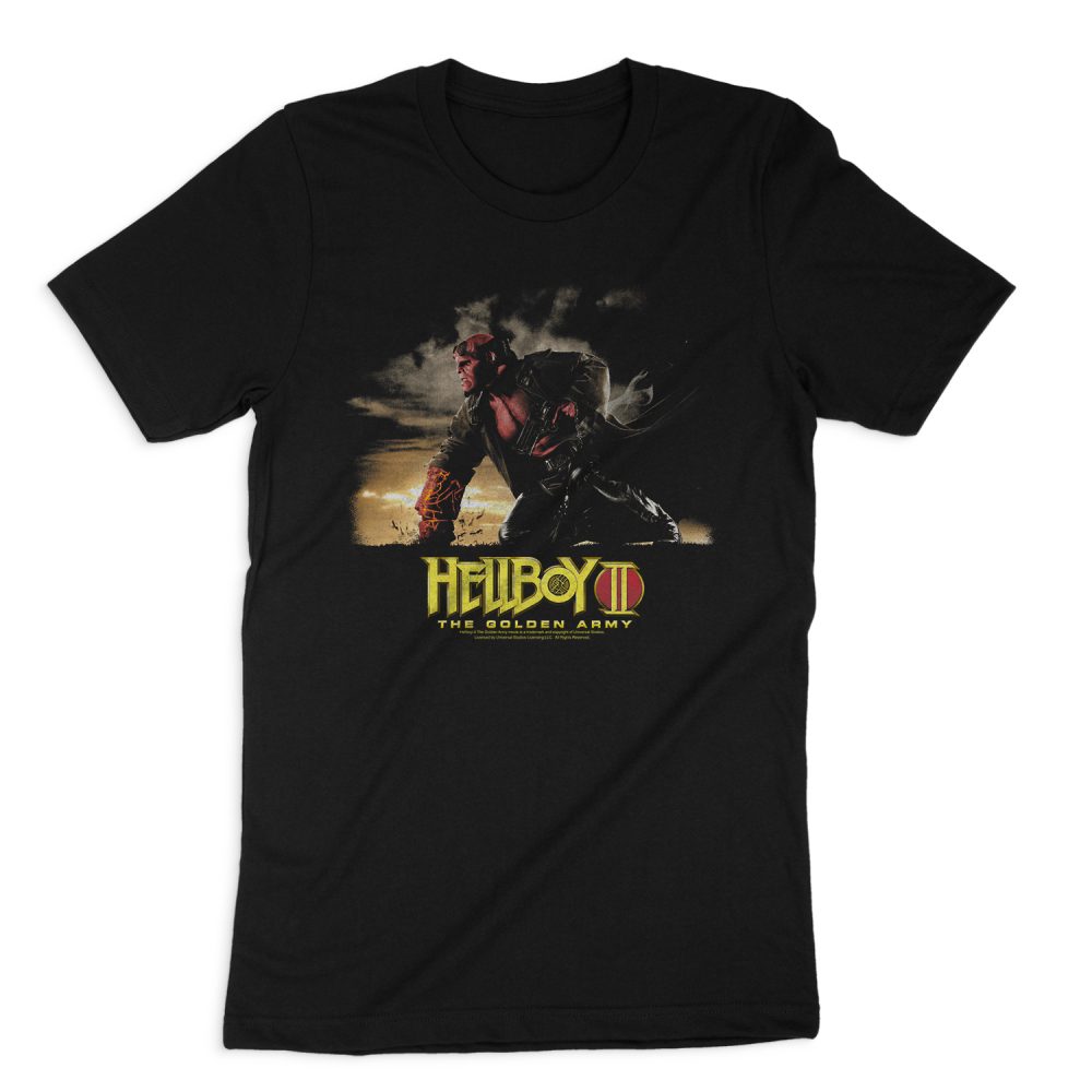 HELLBOY POSTER ART SHORT SLEEVE T-SHIRT