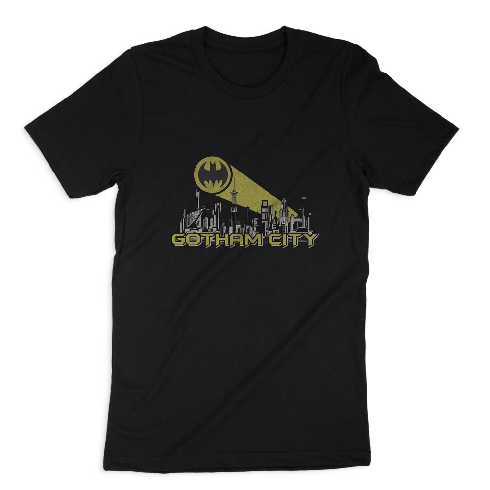 BATMAN GOTHAM SKYLINE SHORT SLEEVE T-SHIRT