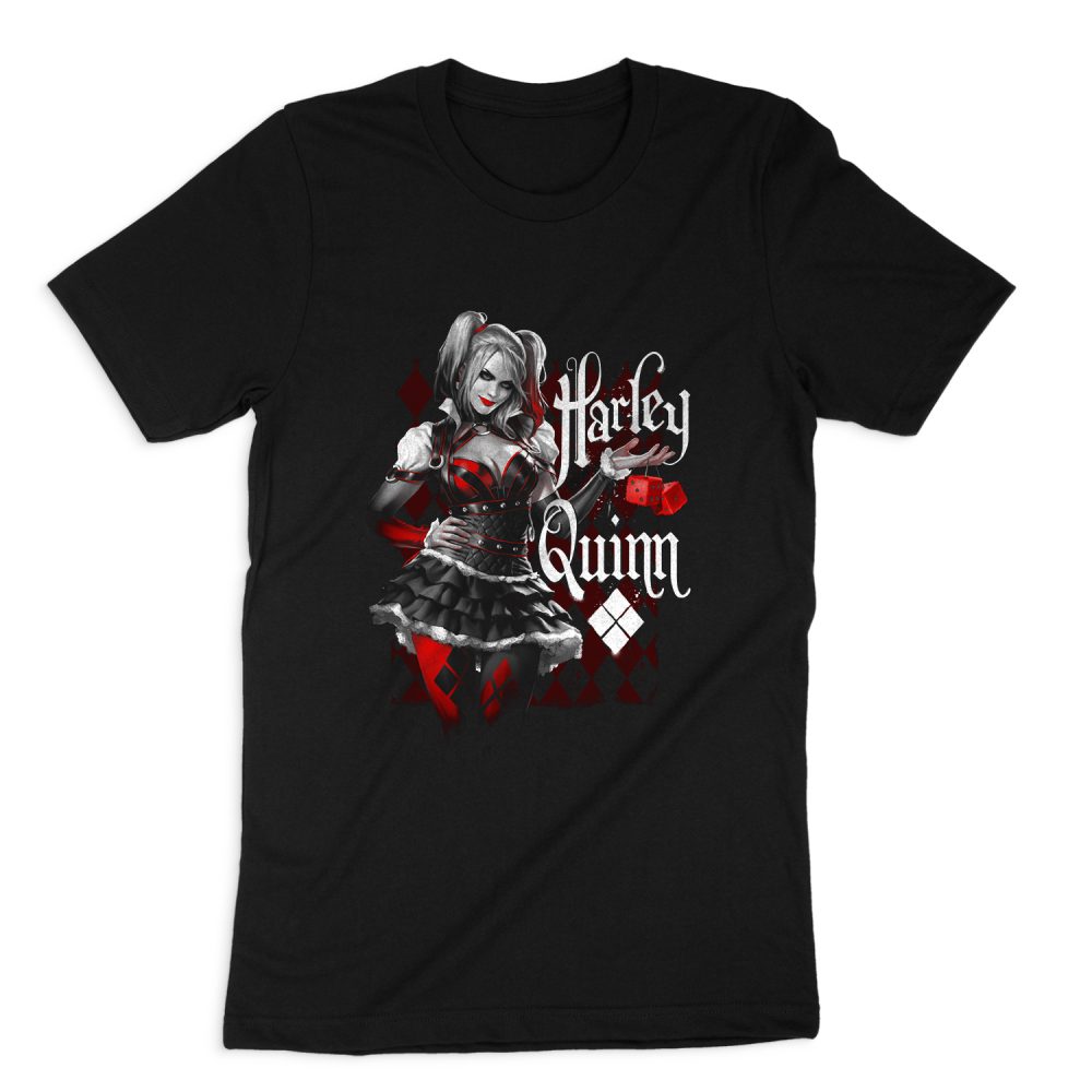 HARLEY QUINN DICE SHORT SLEEVE T-SHIRT
