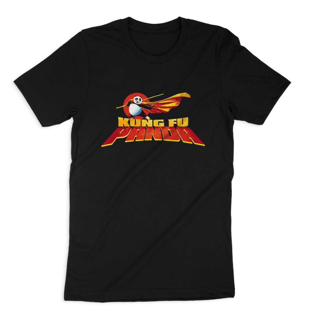 KUNG FU PANDA LOGO SHORT SLEEVE T-SHIRT