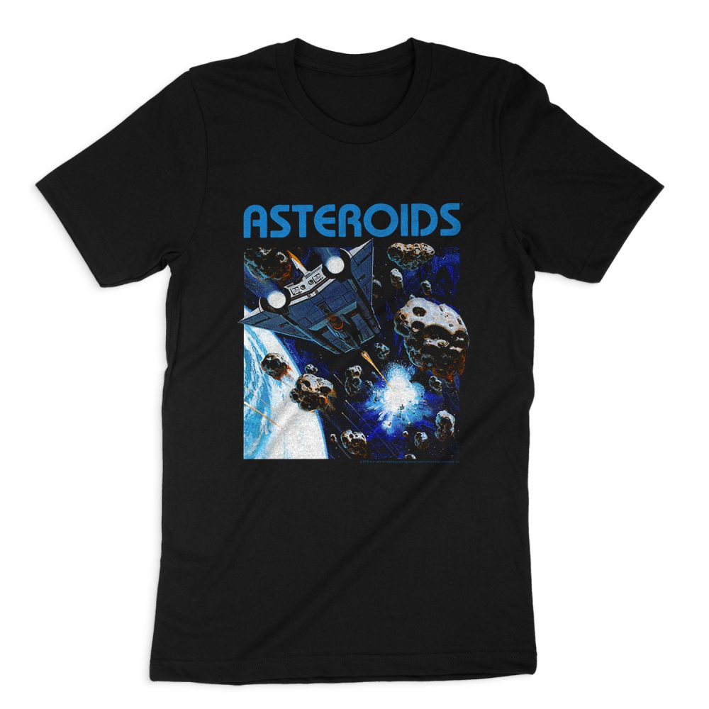 ATARI 2600 ASTEROIDS SHORT SLEEVE T-SHIRT