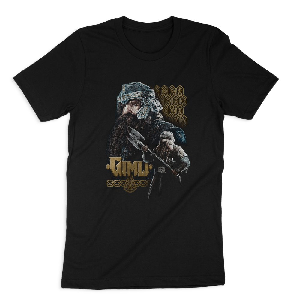 LORD OF THE RINGS GIMLI SHORT SLEEVE T-SHIRT
