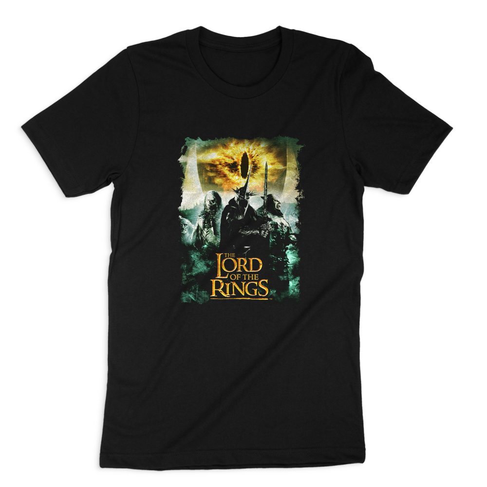 LORD OF THE RINGS VILLAIN GROUP SHORT SLEEVE T-SHIRT