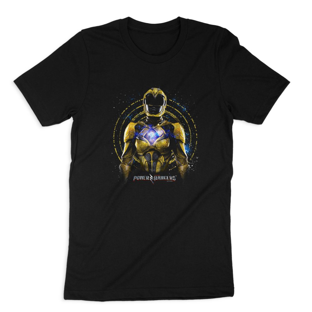 POWER RANGERS YELLOW RANGER SHORT SLEEVE T-SHIRT