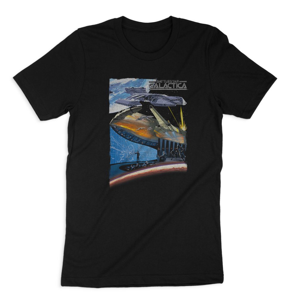 BATTLESTAR GALACTICA CONCEPT ART SHORT SLEEVE T-SHIRT