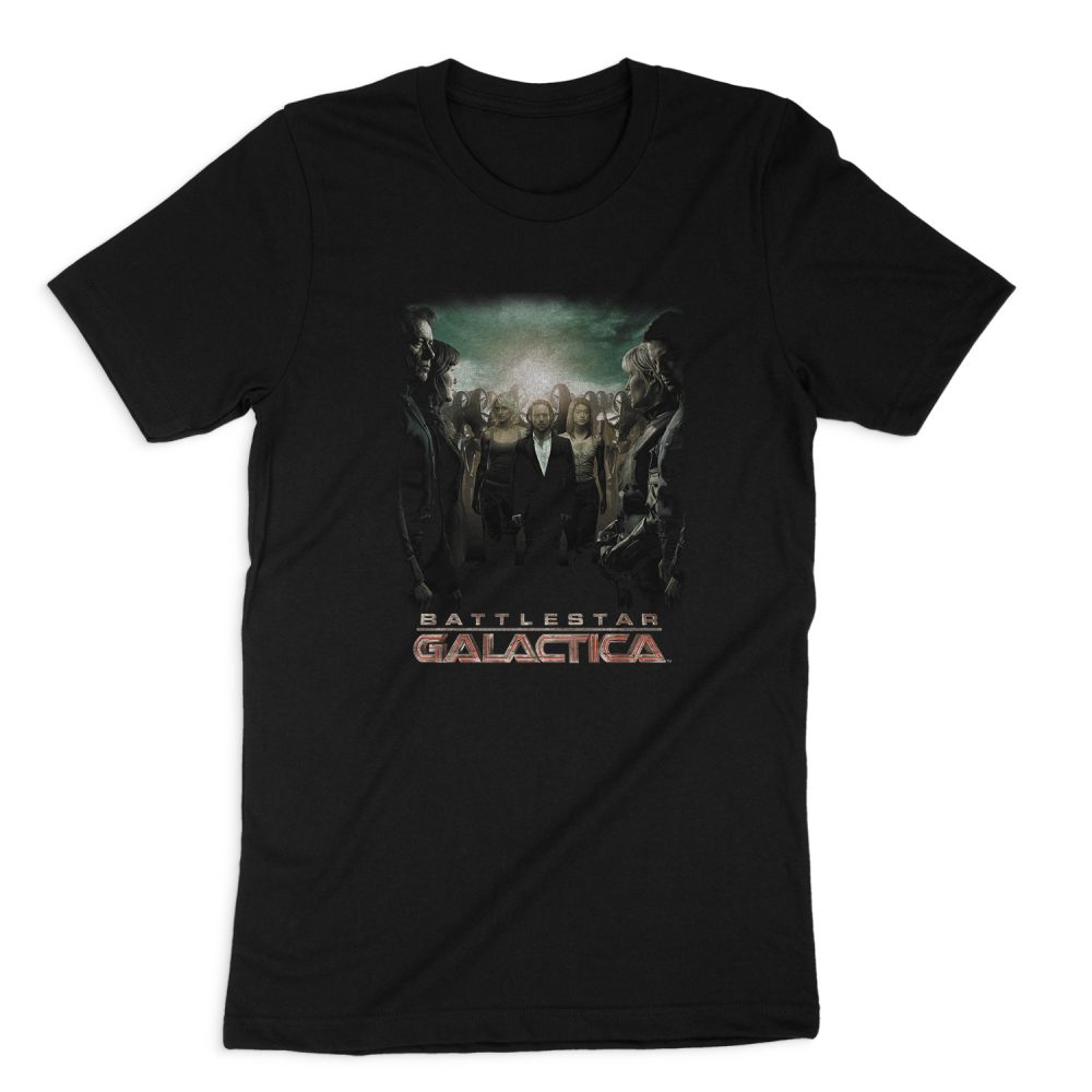 BATTLESTAR GALACTICA CROSSROADS SHORT SLEEVE T-SHIRT